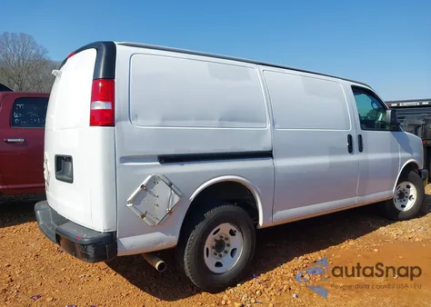 2014 Chevrolet Express 2500 Work Van from USA, damaged, VIN 1GCWGFCA7E1205975